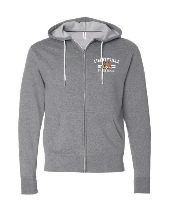 Libertyville Basketball Full Zip Hoodie