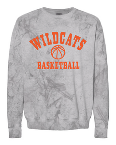 Wildcats Basketball Colorblast Crewneck