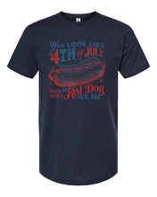 Load image into Gallery viewer, 4th of July Hot Dog Tee