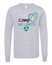 Load image into Gallery viewer, Camp No Limits 20th Anniversary Long Sleeve Tee