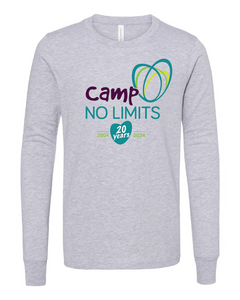 Camp No Limits 20th Anniversary Long Sleeve Tee