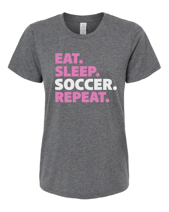 Eat. Sleep. Soccer Women's Tee