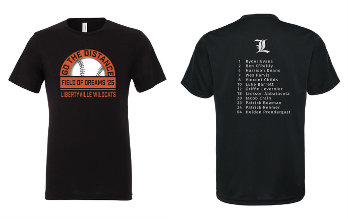 LYB  11U Orange FOD Roster Tee