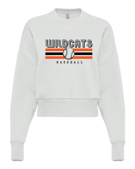 Wildcats Baseball Vintage Women's Crewneck