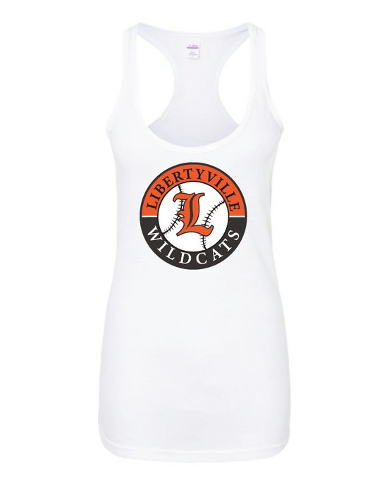 Libertyville Baseball Racerback Tank