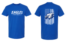 Load image into Gallery viewer, Eagles Football Flag Tee