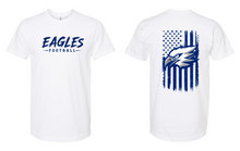 Load image into Gallery viewer, Eagles Football Flag Tee