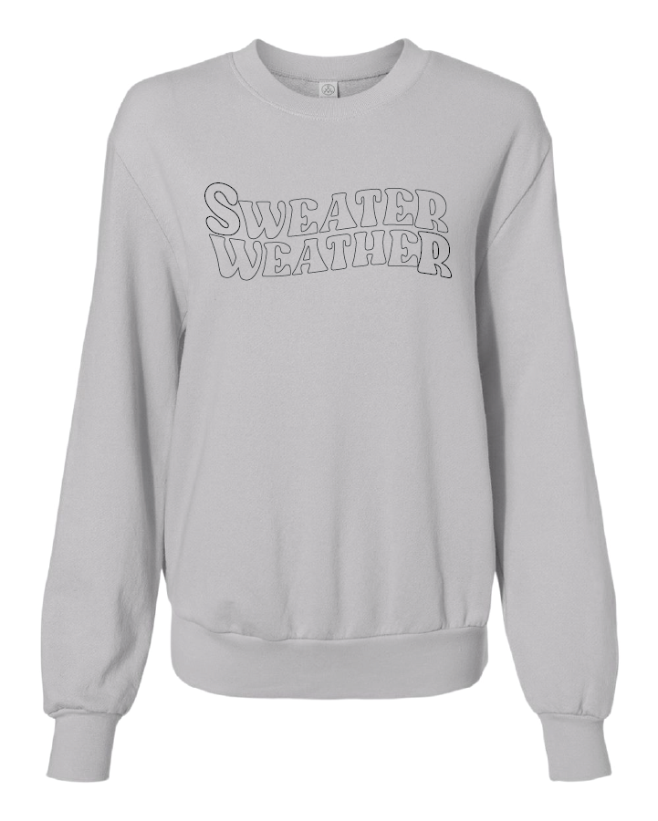 Sweater top weather sweatshirt