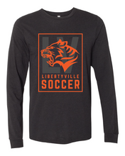 Load image into Gallery viewer, Libertyville Wildcats Soccer Long sleeve tee