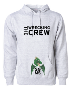 SGMS Pocket Print Hooded Sweatshirt