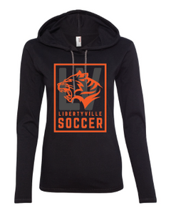 Women's Libertyville Soccer long sleeve hoodie