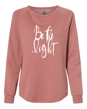 Load image into Gallery viewer, Be The Light Women&#39;s Crewneck