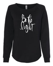 Load image into Gallery viewer, Be The Light Women&#39;s Crewneck