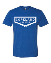 Load image into Gallery viewer, Copeland Cougars Libertyville Spiritwear Royal Blue