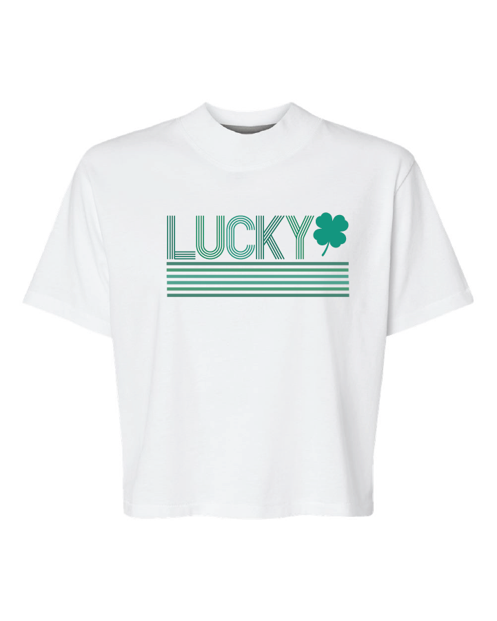 Lucky Cropped Tee