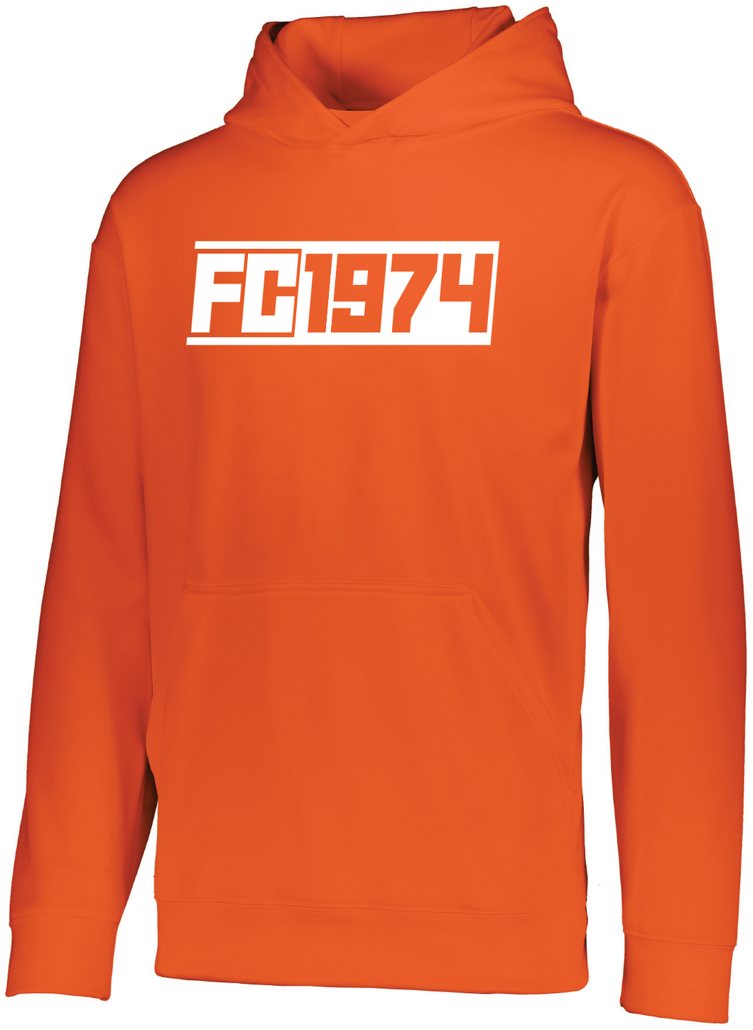 FC1974 Orange Performance Hoodie